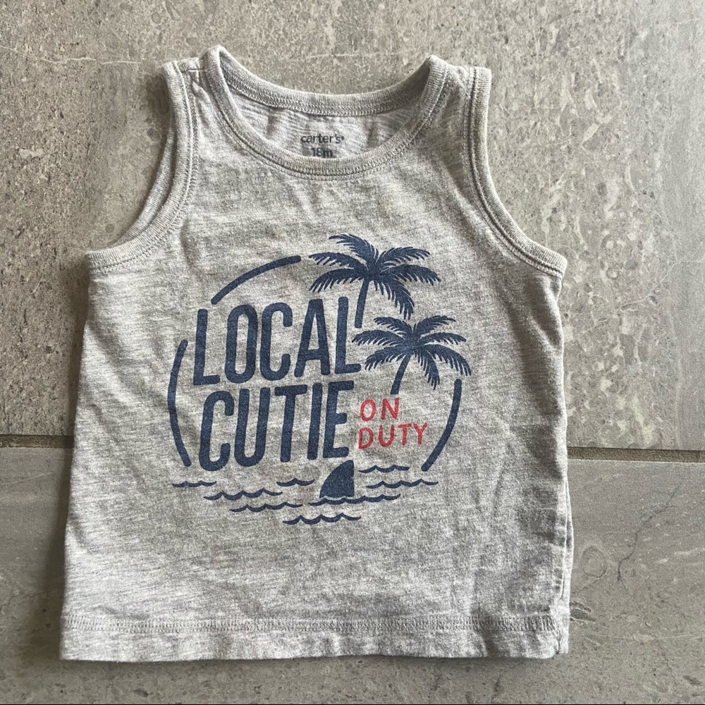 Free in Bundle! 18m Boys Tank Top Carter's
